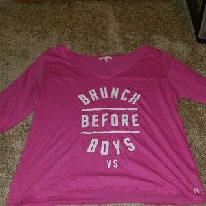 SALE 😍 4/$15!* Pink Victoria's Secret Sleep Shirt Size L